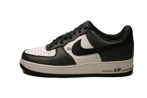 nike air force 1 schwarz weiß grau sohle